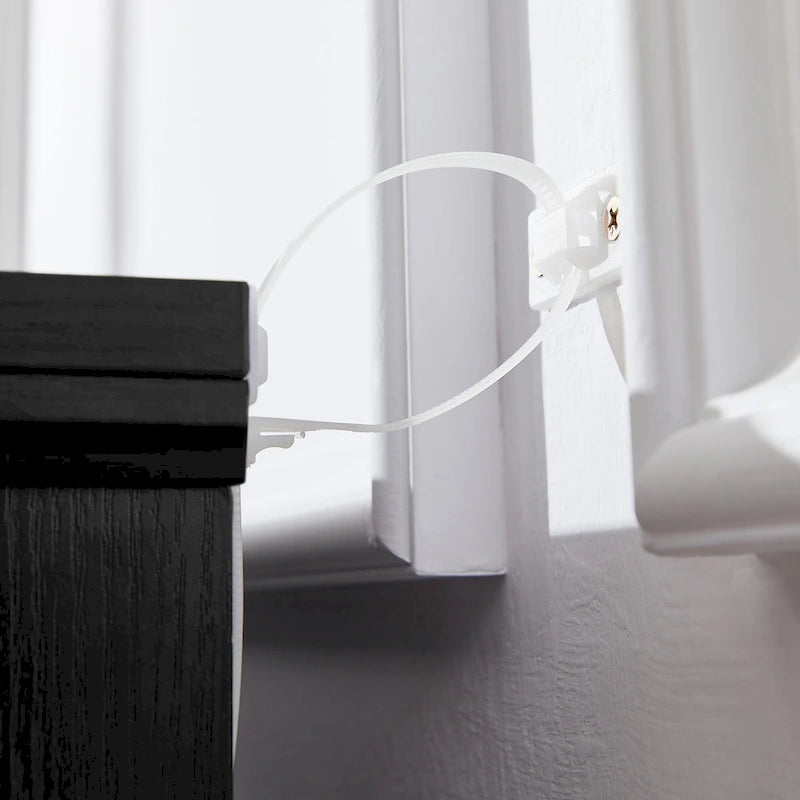 Modern 3 Drawer Bedroom Chest of Drawers with 7 Drawers Dresser, Clothes Organizer -Metal Pulls