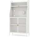 Costway 5-tier Metal Kitchen Bakers Rack with Pegboard 8 Hooks - See Details