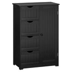 Gymax Storage Floor Cabinet Organizer Cupboard w/ 4 Drawers Adjustable - See Details
