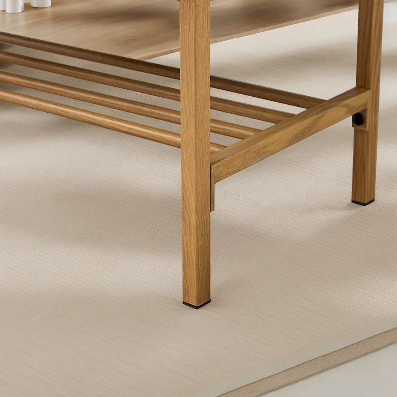 Entryway Storage Shoe Bench,Modern Upholstered Storage Bench with Shelf