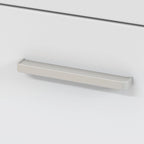 2 Drawer Lateral File Cabinet - Mid Century Modern Design - Full Extension Ball Bearing Slides - Letter Legal Size - Fully Assembled