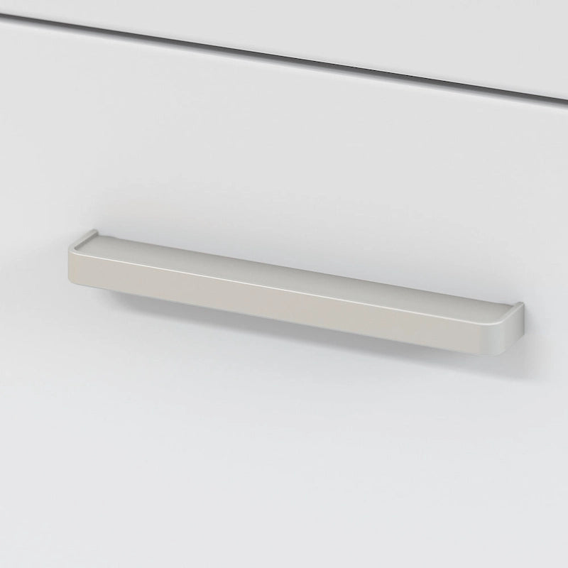 2 Drawer Lateral File Cabinet - Mid Century Modern Design - Full Extension Ball Bearing Slides - Letter Legal Size - Fully Assembled