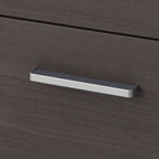 2 Drawer Lateral File Cabinet - Mid Century Modern Design - Full Extension Ball Bearing Slides - Letter Legal Size - Fully Assembled