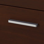 2 Drawer Lateral File Cabinet - Mid Century Modern Design - Full Extension Ball Bearing Slides - Letter Legal Size - Fully Assembled