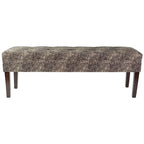 Cheetah Upholstered Indoor Living Room Bench