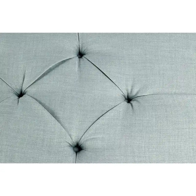 Brooke Diamond Tufted Upholstered Long Storage Bench Ottoman