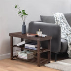 3-Tier Shoe Rack Bench - 11 D x 27.6 W x 17.7 H