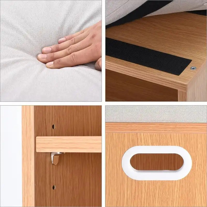 Shoe Bench for Entryway - 15 D x 11 W x 16 H