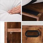 Shoe Bench for Entryway - 15 D x 11 W x 16 H