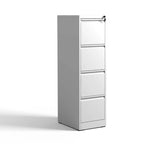 4 Drawer Metal Vertical Filing Cabinet with Lock,A4 Legal/Letter Size