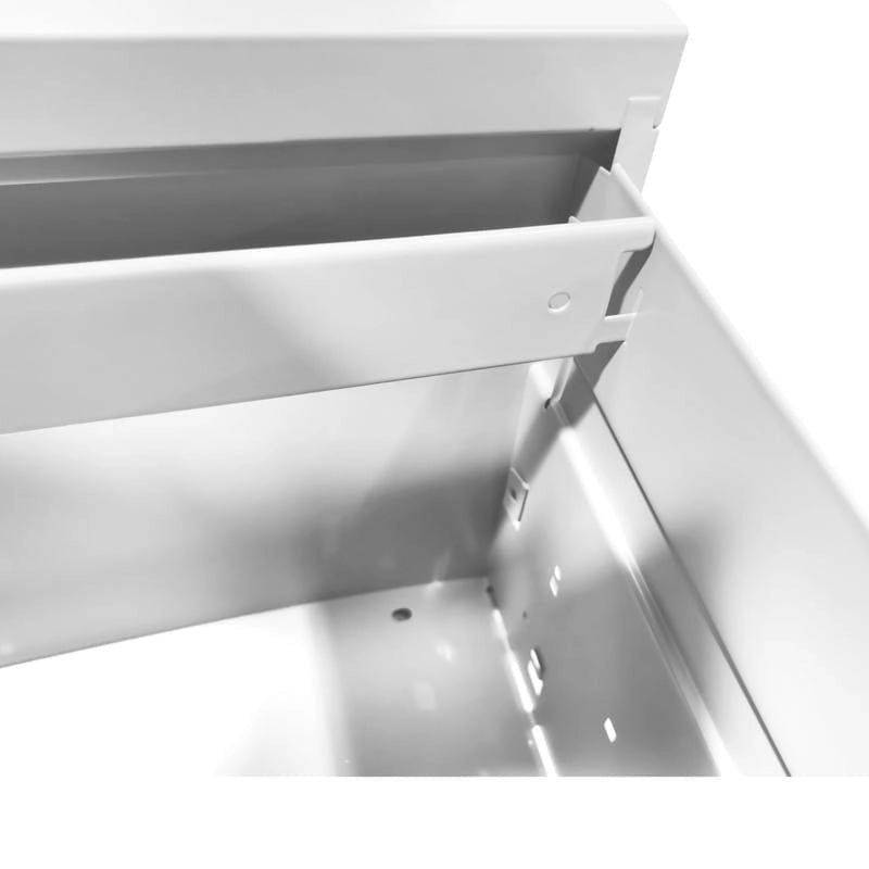 4 Drawer Metal Vertical Filing Cabinet with Lock,A4 Legal/Letter Size