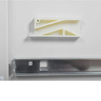 4 Drawer Metal Vertical Filing Cabinet with Lock,A4 Legal/Letter Size