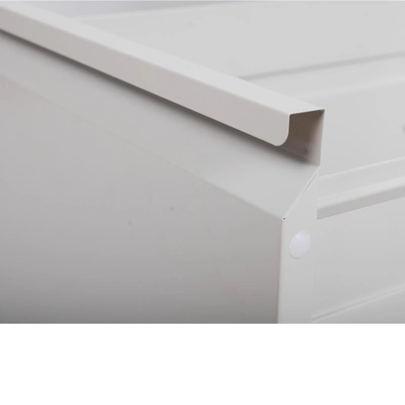 4 Drawer Metal Vertical Filing Cabinet with Lock,A4 Legal/Letter Size