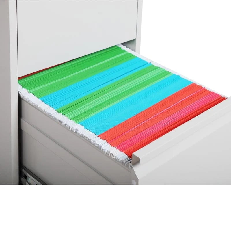 4 Drawer Metal Vertical Filing Cabinet with Lock,A4 Legal/Letter Size