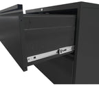 4 Drawer Metal Vertical Filing Cabinet with Lock,A4 Legal/Letter Size