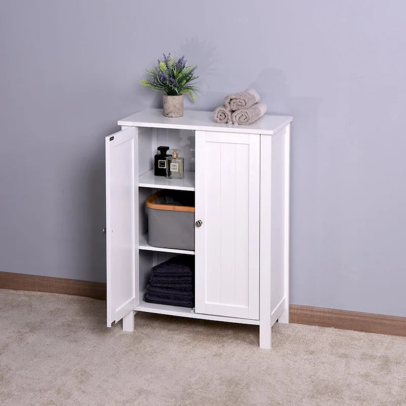 Bathroom Floor Storage Cabinet