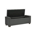 Signature Design by Ashley Cortwell Dark Grey Storage Bench - 54 W x 18 D x 18 H