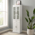 Crosley Stanton Glass Door Pantry - 14.5 x23.75 x78 