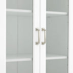 Crosley Stanton Glass Door Pantry - 14.5 x23.75 x78