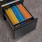 3-Drawer Steel Locking Rolling File Cabinet