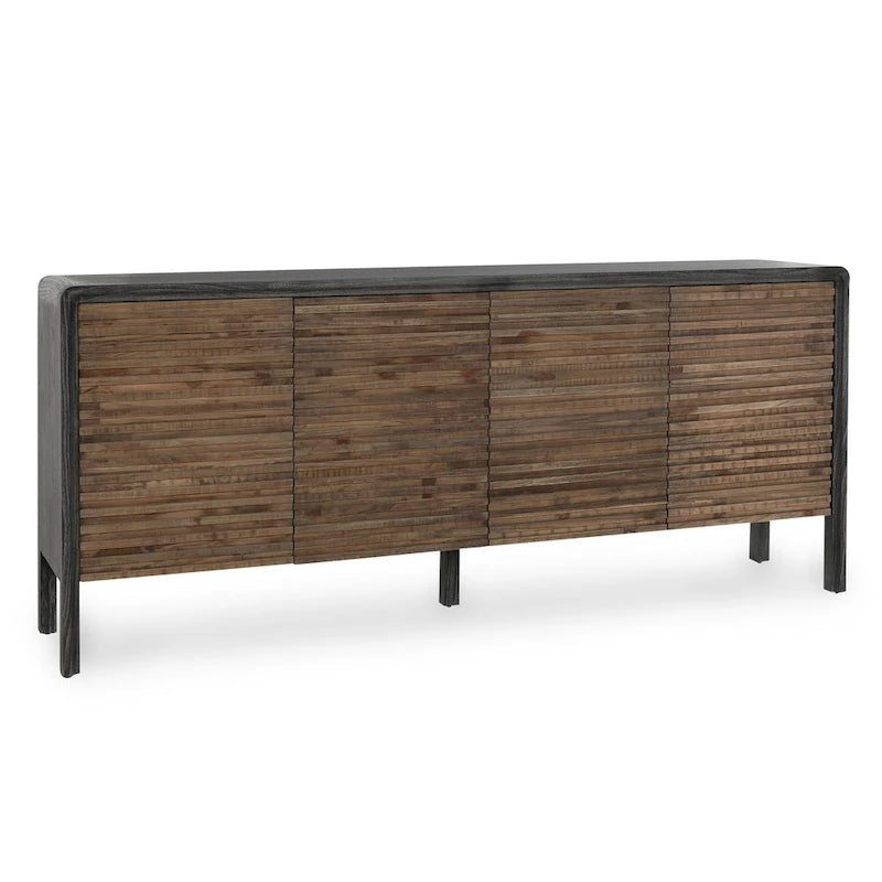 Classic Home Elodie 4-Door Sideboard - 79Wx17Dx34H