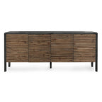 Classic Home Elodie 4-Door Sideboard - 79Wx17Dx34H