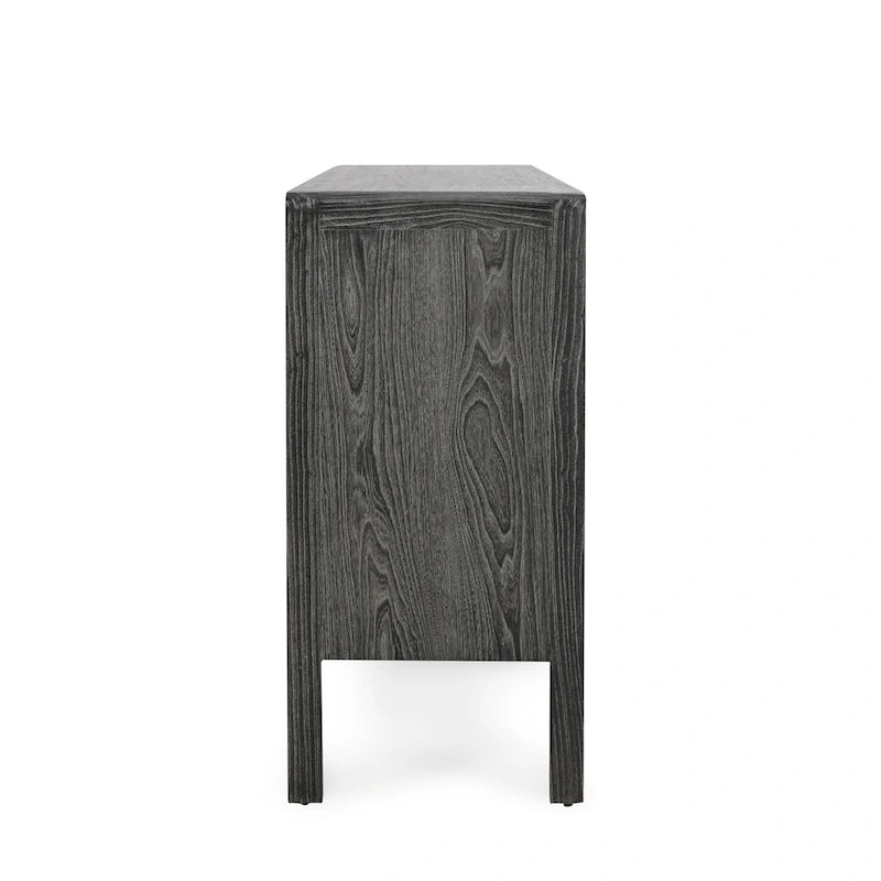 Classic Home Elodie 4-Door Sideboard - 79Wx17Dx34H