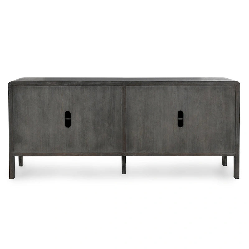 Classic Home Elodie 4-Door Sideboard - 79Wx17Dx34H