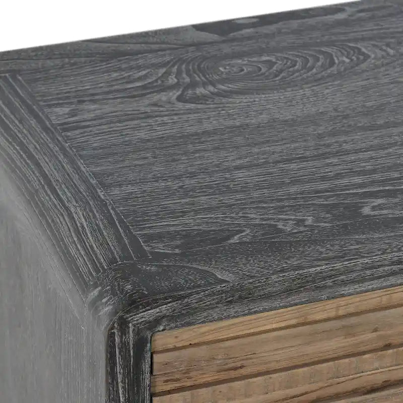 Classic Home Elodie 4-Door Sideboard - 79Wx17Dx34H