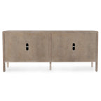 Classic Home Elodie 4-Door Sideboard - 79Wx17Dx34H
