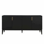 Storage Cabinet Sideboard Wooden Cabinet with 4 Doors