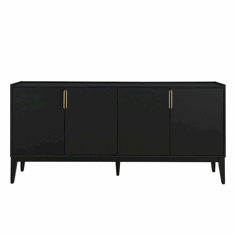 Storage Cabinet Sideboard Wooden Cabinet with 4 Doors
