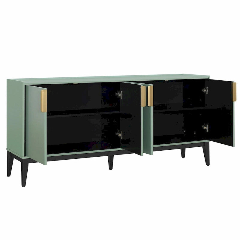 Storage Cabinet Sideboard Wooden Cabinet with 4 Doors