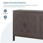 Vintage Style 4 Door Wooden Twill Sideboard