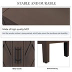 Vintage Style 4 Door Wooden Twill Sideboard