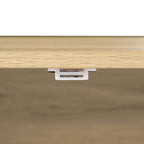 GEITIN Kitchen Sideboard Storage Cabinet with Rattan Decorative Doors