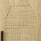 GEITIN Kitchen Sideboard Storage Cabinet with Rattan Decorative Doors