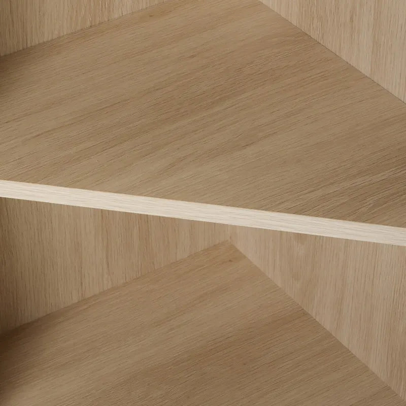 Corner cabinet ,Rattan door,Freestanding Corner Tables For Small Spaces,Corner Shelf Stand For Living Room,Kitchen,Bathroom