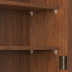 24.8 Glass Door Vintage Double Door Wall Cabinet