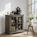 Coffee Bar Storage Cabinet - 16 D x 32 W x 32 H