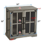 Coffee Bar Storage Cabinet - 16 D x 32 W x 32 H