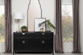 Mason Black 2-drawer Sideboard