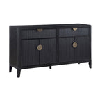 Mason Black 2-drawer Sideboard