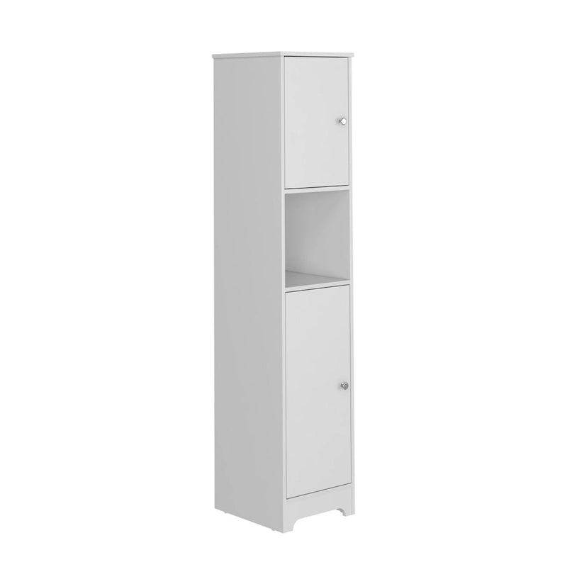 Linen Cabinet Albany, Four Interior Shelves, Light Oak Finish,High quality and durable
