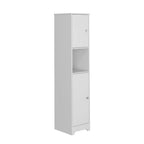 Linen Cabinet Albany, Four Interior Shelves, Light Oak Finish,High quality and durable