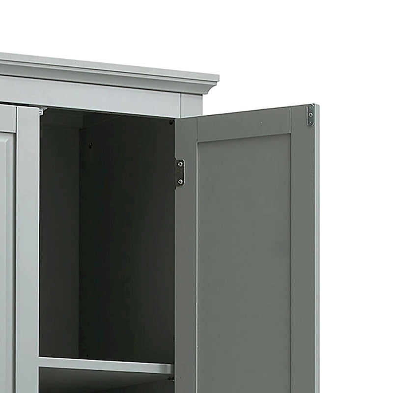 Minimalist Standard Freestanding Bathroom Tall Storage Cabinet with a Cabinet and 3 Drawers
