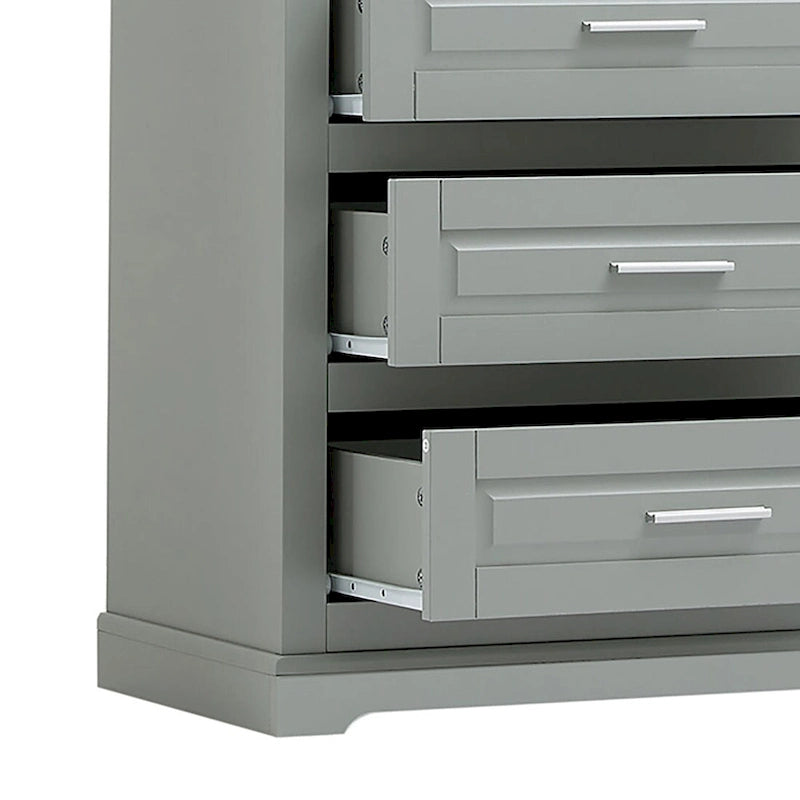 Minimalist Standard Freestanding Bathroom Tall Storage Cabinet with a Cabinet and 3 Drawers
