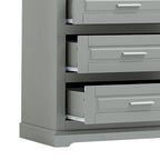 Minimalist Standard Freestanding Bathroom Tall Storage Cabinet with a Cabinet and 3 Drawers