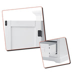 Minimalist Standard Freestanding Bathroom Tall Storage Cabinet with a Cabinet and 3 Drawers