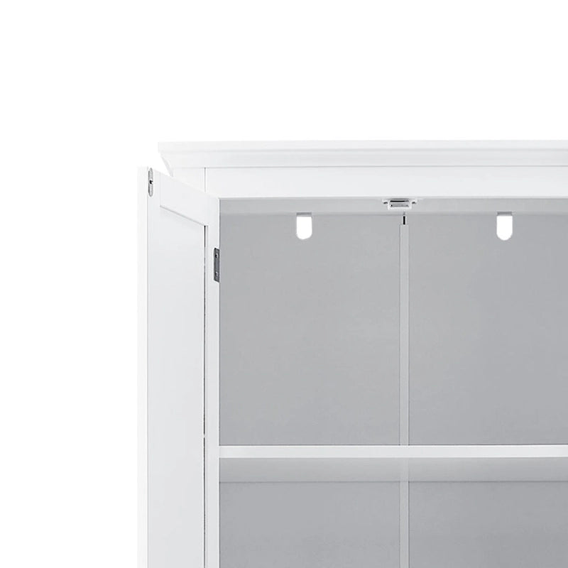 Minimalist Standard Freestanding Bathroom Tall Storage Cabinet with a Cabinet and 3 Drawers